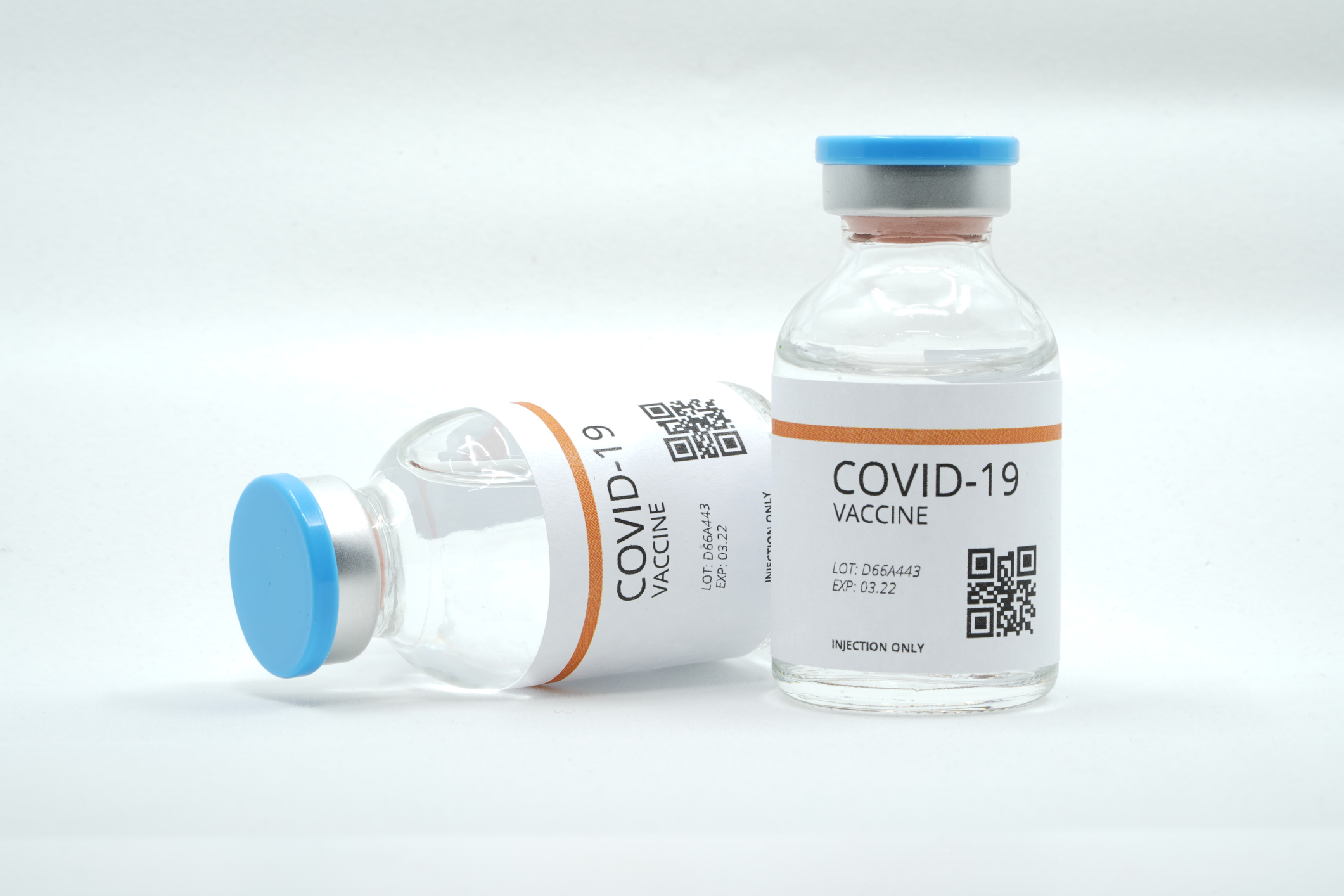 vials of COVID-19 vaccine